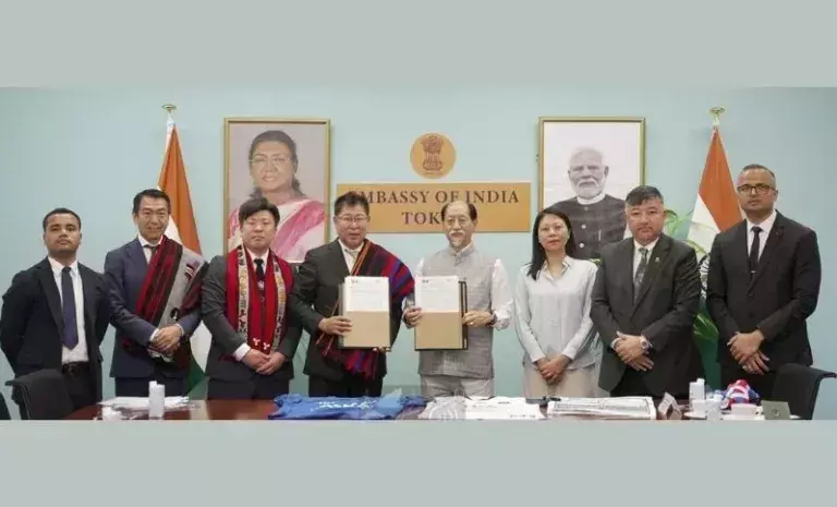 Nagaland और जापान के प्रान्तों के बीच सहयोग बढ़ाने को लेकर समझौता Nagaland और जापान के प्रान्तों के बीच सहयोग बढ़ाने को लेकर समझौता