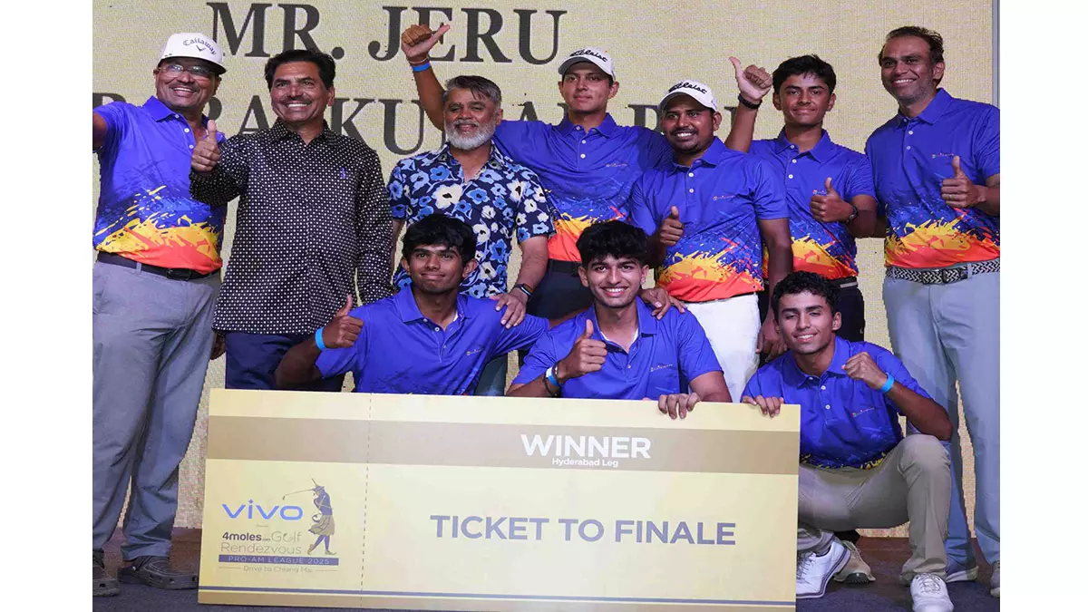 Hyderabad राउंड पर फेयरवेज़ का जलवा, प्रो-एम गोल्फ लीग में बड़ी कामयाबी Hyderabad राउंड पर फेयरवेज़ का जलवा, प्रो-एम गोल्फ लीग में बड़ी कामयाबी