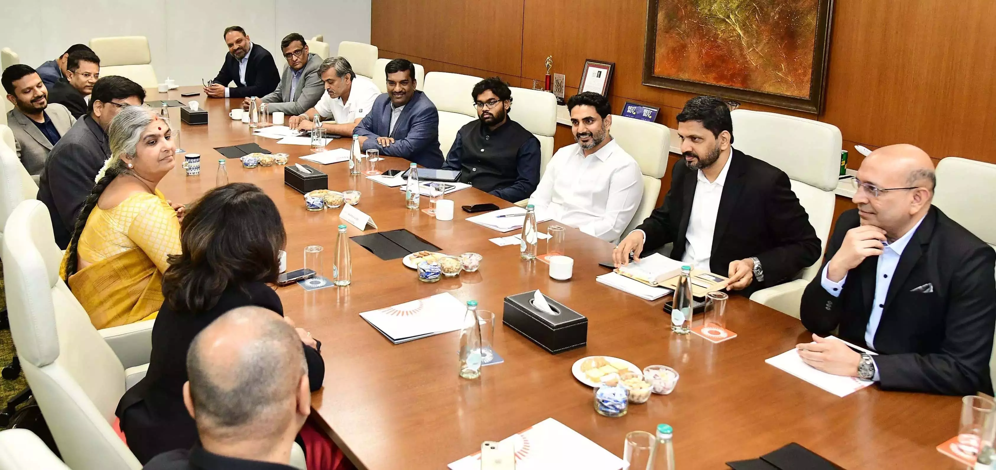 आंध्र प्रदेश को विशाखापत्तनम में मिलेगा अपना पहला GCC इनोवेशन कैंपस: लोकेश आंध्र प्रदेश को विशाखापत्तनम में मिलेगा अपना पहला GCC इनोवेशन कैंपस: लोकेश