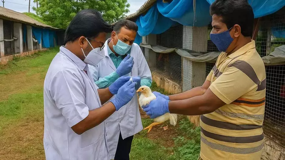 Puri : देलांग में बर्ड फ्लू का खतरा, 3,000 से अधिक मुर्गियां हुई मृत Puri : देलांग में बर्ड फ्लू का खतरा, 3,000 से अधिक मुर्गियां हुई मृत