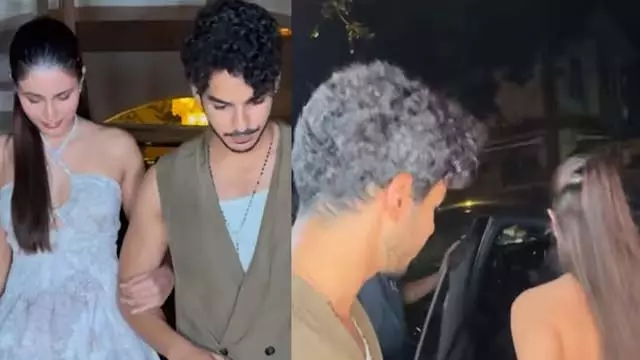 Ishaan Khatter : डिनर डेट के बाद चांदनी बेन्ज़ को कार तक पहुंचाया Ishaan Khatter : डिनर डेट के बाद चांदनी बेन्ज़ को कार तक पहुंचाया