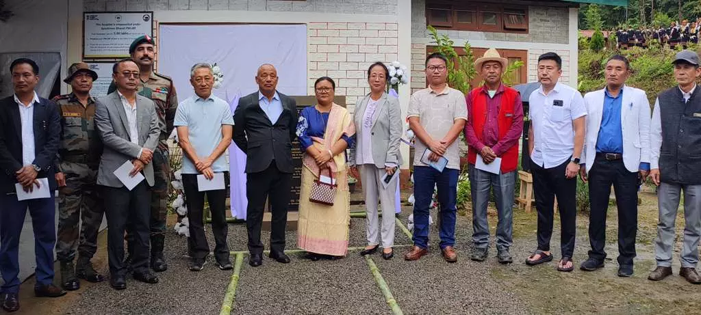 Nagaland : नायबा कोन्याक ने सीएचसी चांगलांगशु का उद्घाटन किया Nagaland : नायबा कोन्याक ने सीएचसी चांगलांगशु का उद्घाटन किया