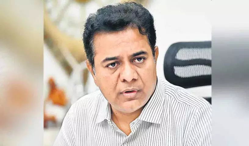 भाजपा का डबल इंजन मॉडल एक बार फिर सक्रिय हो गया है:KTR भाजपा का डबल इंजन मॉडल एक बार फिर सक्रिय हो गया है:KTR