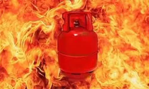 MP News: खाना बनाते समय गैस सिलेंडर में लीकेज से घर में लगी आग MP News: खाना बनाते समय गैस सिलेंडर में लीकेज से घर में लगी आग