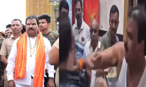 कैंटीन कर्मचारी को पीटने पर विधायक ने दी सफाई, इस कारण चढ़ा पारा