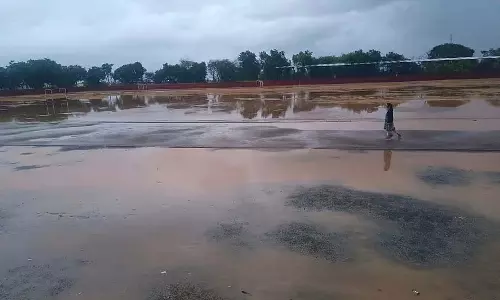 Karnataka : हावेरी जिले में भारी बारिश