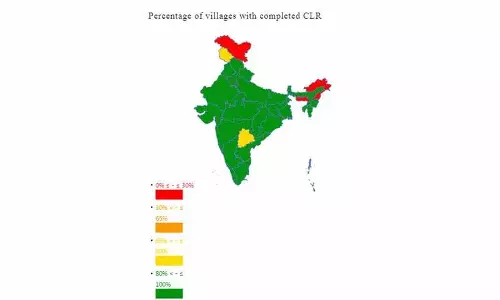 नई प्रबंधन सूचना प्रणाली के तहत भूमि रिकॉर्ड डिजिटलीकरण की दौड़ में Telangana पिछड़ा नई प्रबंधन सूचना प्रणाली के तहत भूमि रिकॉर्ड डिजिटलीकरण की दौड़ में Telangana पिछड़ा