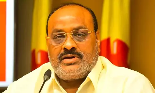 अच्चन्नायडू ने केंद्र से Andhra में मत्स्य पालन और पशु चिकित्सा महाविद्यालय को बढ़ावा देने का आग्रह किया अच्चन्नायडू ने केंद्र से Andhra में मत्स्य पालन और पशु चिकित्सा महाविद्यालय को बढ़ावा देने का आग्रह किया