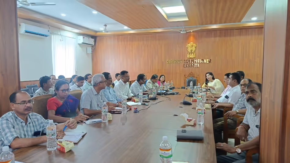 Assam : जिला स्तरीय टास्क फोर्स ने बारपेटा में जापानी इंसेफेलाइटिस से निपटने के लिए Assam : जिला स्तरीय टास्क फोर्स ने बारपेटा में जापानी इंसेफेलाइटिस से निपटने के लिए