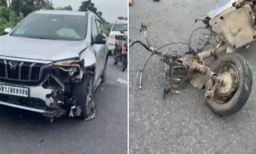 Balasore : विधायक की कार से सड़क हादसा, युवक की मौत