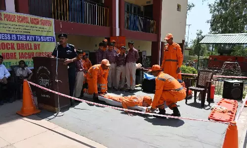 NDRF ने ASR जिले में बाढ़ जागरूकता अभ्यास शुरू किया