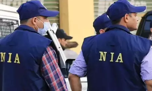 NIA ने महबूबाबाद में संदिग्ध के घर पर छापा मारा