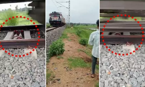 रेलवे ट्रैक पर स्टंट का वीडियो हुआ वायरल, चेतावनी जारी