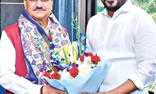 Telangana : मुख्यमंत्री ने दिल्ली दौरे के दूसरे दिन दो केंद्रीय मंत्रियों से मुलाकात की