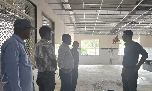 Bundi: शहर में विकास कार्यों का जिला कलेक्टर ने किया निरीक्षण