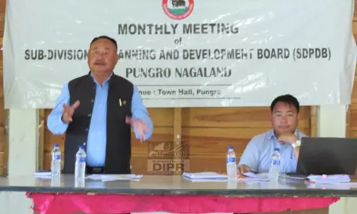 Nagaland : पुंगरो एसडीपीडीबी बैठक