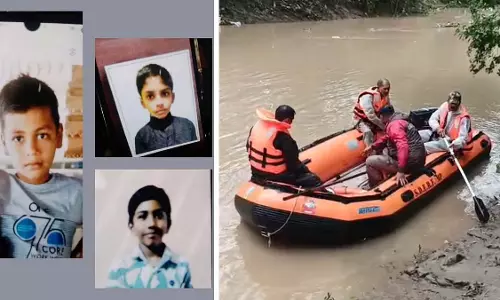 सिंगरी नदी में डूबने से तीन बच्चों में से एक की मौत, बचाव कार्य जारी
