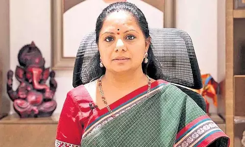 आइए, 8 घंटे काम की नीति को खत्म करने की साजिशों को नाकाम करें: MLC Kavitha आइए, 8 घंटे काम की नीति को खत्म करने की साजिशों को नाकाम करें: MLC Kavitha
