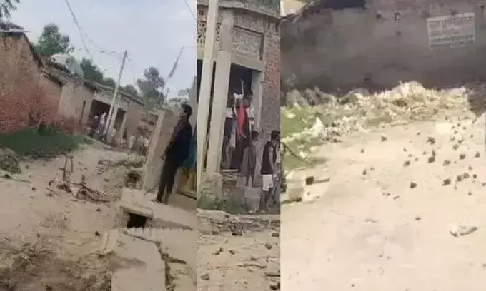 Bahraich: जुलूस के दौरान हिंसा, उपद्रवियों ने मचाया उत्पात