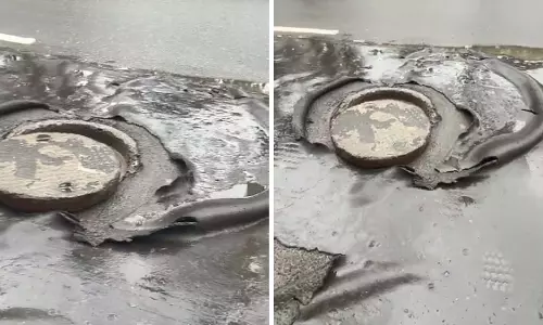 टूटी सड़कें, टूटा भरोसा यूजर्स ने बुनियादी ढांचे पर उठाए सवाल