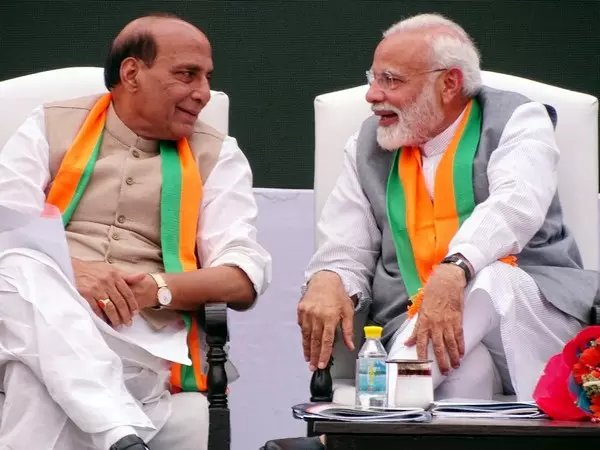 PM मोदी ने राजनाथ सिंह को जन्मदिन की बधाई दी PM मोदी ने राजनाथ सिंह को जन्मदिन की बधाई दी
