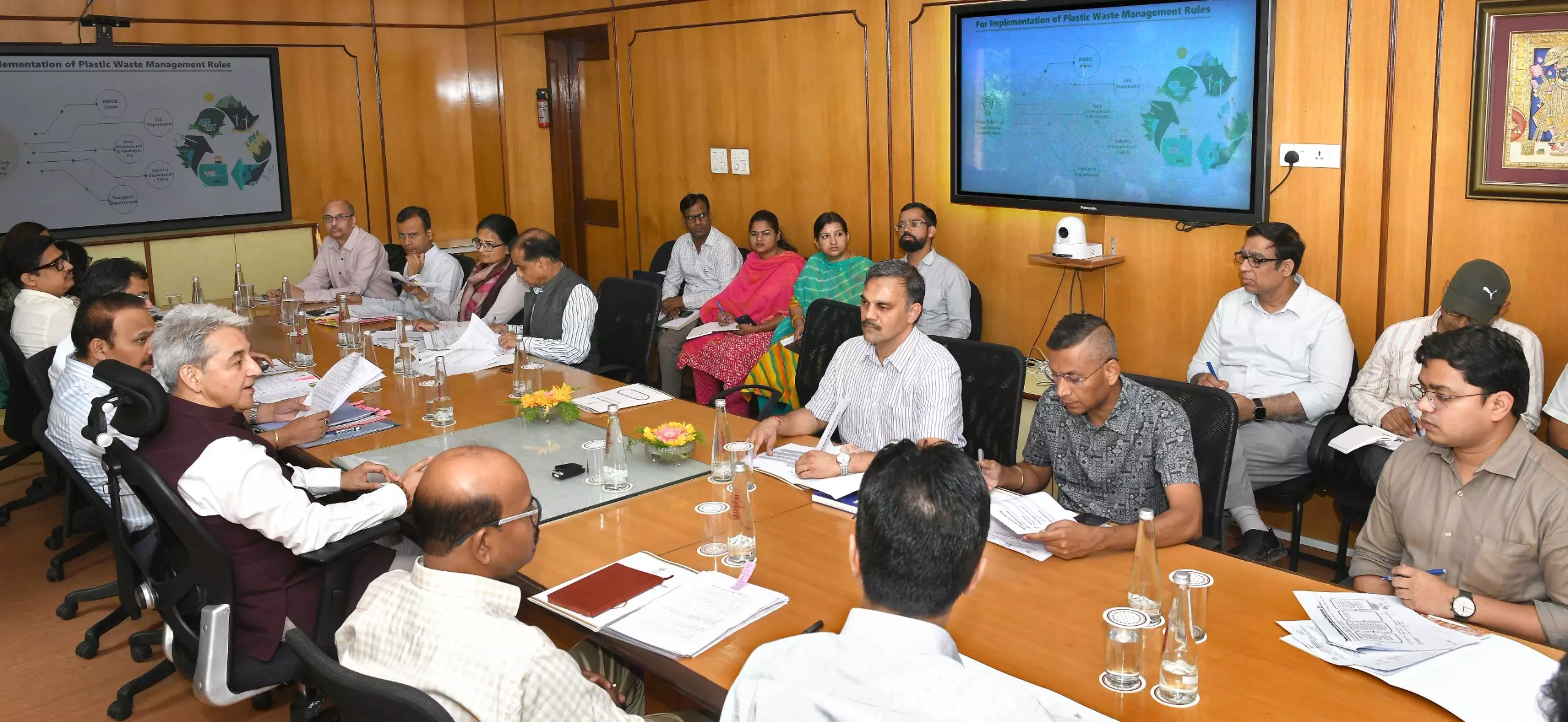Jaipur: प्रतिबंधित प्लास्टिक पर कार्रवाई तेज करें: मुख्य सचिव Jaipur: प्रतिबंधित प्लास्टिक पर कार्रवाई तेज करें: मुख्य सचिव