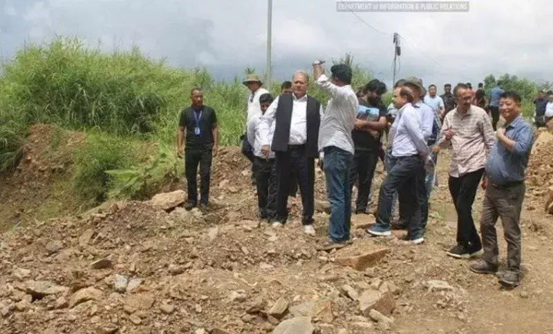 Nagaland के अधिकारियों ने चुमौकेदिमा में बाढ़ की स्थिति का आकलन किया Nagaland के अधिकारियों ने चुमौकेदिमा में बाढ़ की स्थिति का आकलन किया