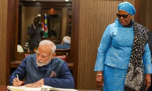 Modi, President नदैतवा के बीच बातचीत: नामीबिया में यूपीआई लागू होगा