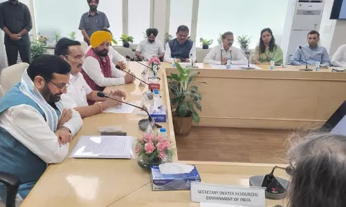 Punjab  हरियाणा की ओर मोड़ा जाए: केंद्र की बैठक में सीएम मान