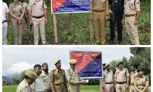 Kupwara में पाकिस्तान स्थित आतंकवादी आका की संपत्ति कुर्क