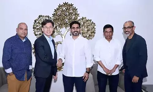कुश टेक के CEO ने कुश टेक के CEO ने लोकेश से मुलाकात की से मुलाकात की
