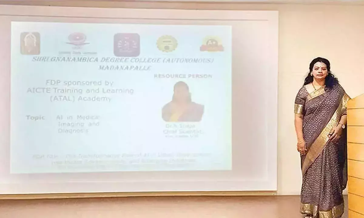 Andhra: FDP ने स्वास्थ्य सेवा में एआई पर प्रकाश डाला Andhra: FDP ने स्वास्थ्य सेवा में एआई पर प्रकाश डाला