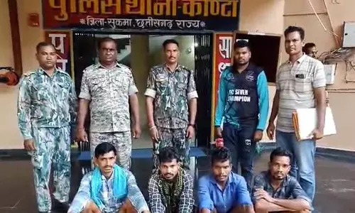 कोंटा और भेज्जी जंगल से कई नक्सली गिरफ्तार कोंटा और भेज्जी जंगल से कई नक्सली गिरफ्तार