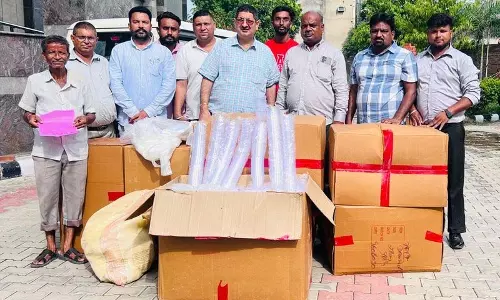 Ludhiana: 5 किलोग्राम प्रतिबंधित प्लास्टिक कैरी बैग जब्त, चालान जारी Ludhiana: 5 किलोग्राम प्रतिबंधित प्लास्टिक कैरी बैग जब्त, चालान जारी