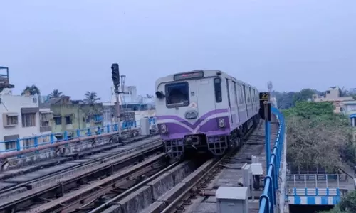 शहर के लिए ऐतिहासिक क्षण: Kolkata मेट्रो की पर्पल लाइन का काम खिदरपुर में शुरू