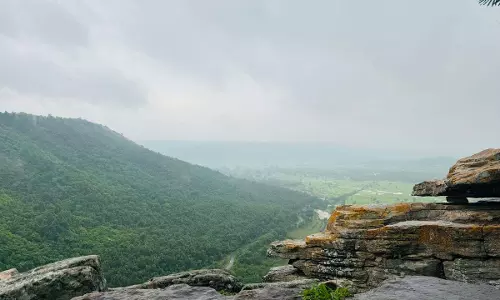 बारिश में बस्तर के प्राकृतिक सौंदर्य का अनुपम नजारा