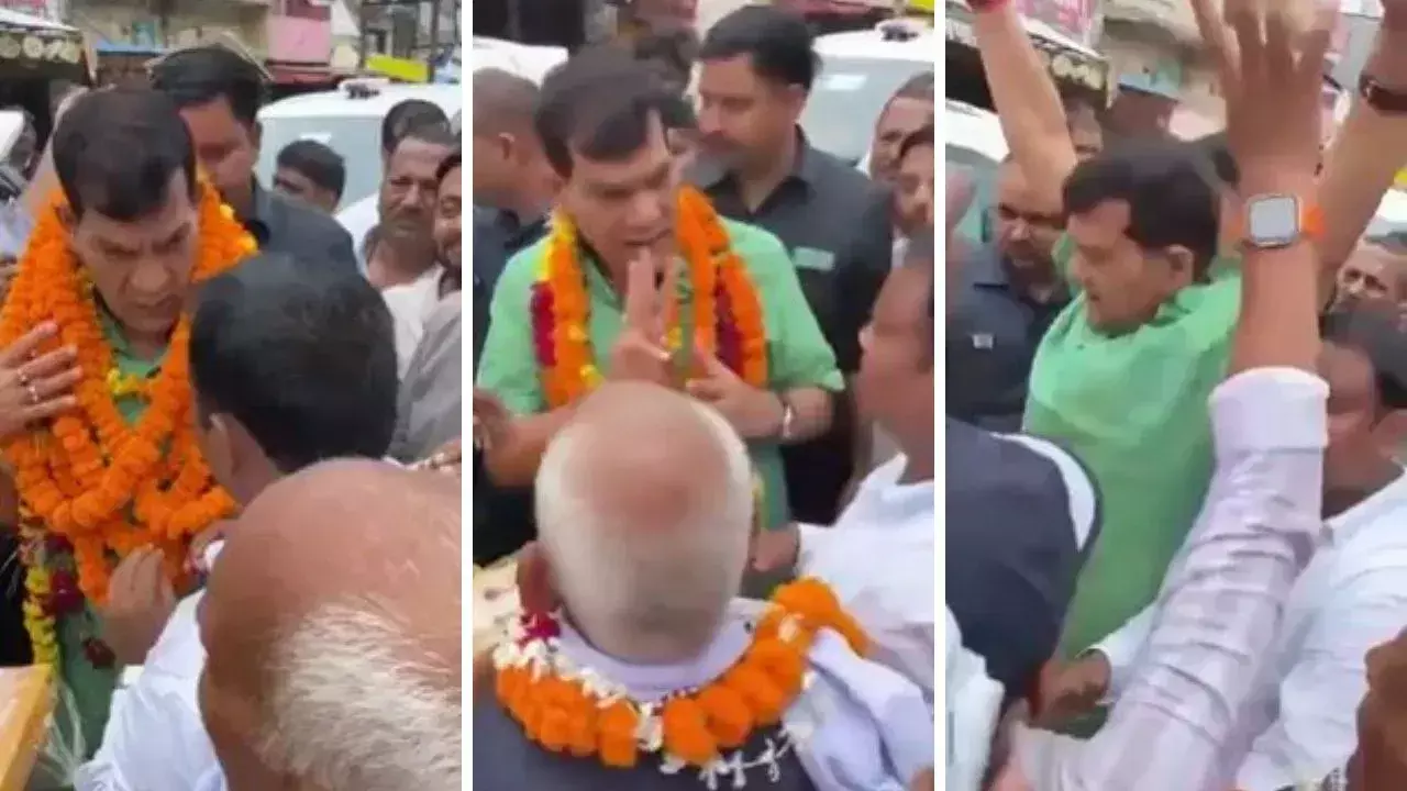 Lucknow: बिजली संकट सुनकर ऊर्जा मंत्री बोले ‘जय श्रीराम’ और निकल गए Lucknow: बिजली संकट सुनकर ऊर्जा मंत्री बोले ‘जय श्रीराम’ और निकल गए