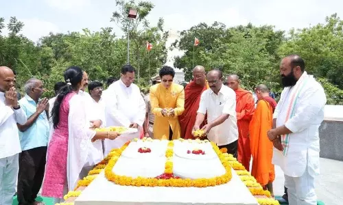 धम्मचक्र दिवस के उपलक्ष्य में Bodh Gaya से बोधि पौधे बुद्धवनम में लगाए गए