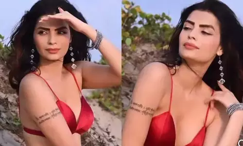 Sonali Raut : हॉट रेड ब्रालेट में बीच रील से इंटरनेट पर आग लगा दी