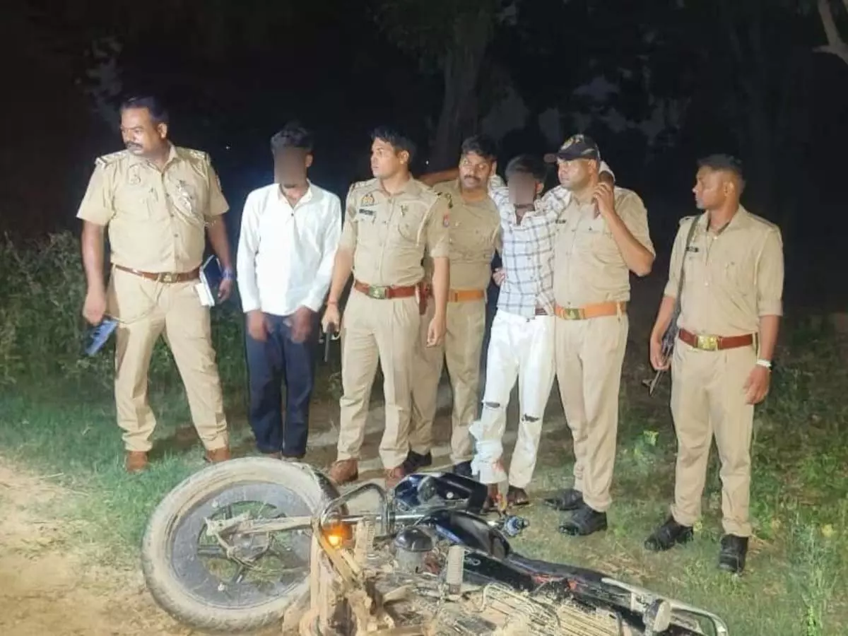 चेन स्नैचर का एनकाउंटर, भाग रहा था चेकिंग पॉइंट तोड़कर चेन स्नैचर का एनकाउंटर, भाग रहा था चेकिंग पॉइंट तोड़कर