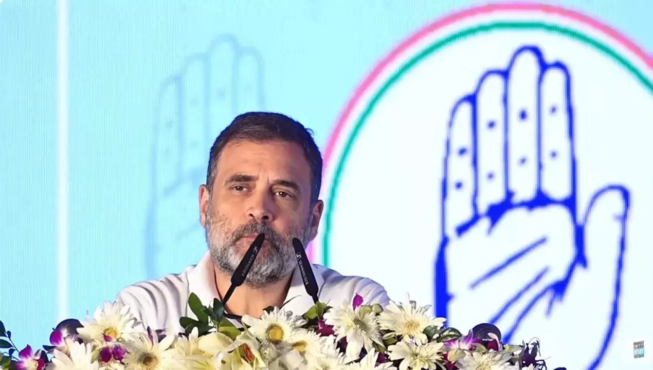 BJP पर निशाना साधा, आरोप लगाया कि अडानी राज्य शासन को नियंत्रित करते है : राहुल गांधी BJP पर निशाना साधा, आरोप लगाया कि अडानी राज्य शासन को नियंत्रित करते है : राहुल गांधी
