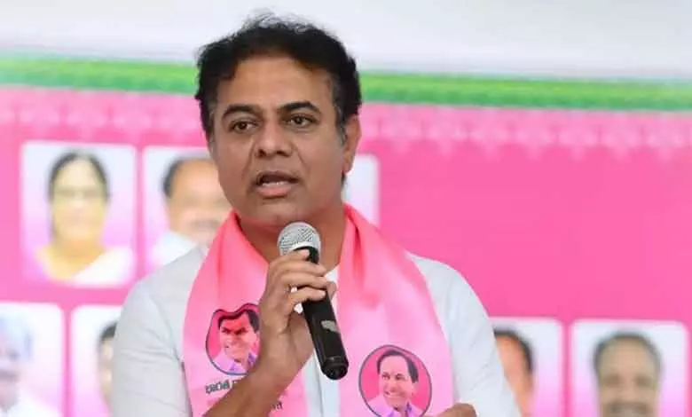 KTR ने भाजपा नेता के नक्शा विवाद पर पीएम से माफ़ी मंगवाने की अपील की KTR ने भाजपा नेता के नक्शा विवाद पर पीएम से माफ़ी मंगवाने की अपील की