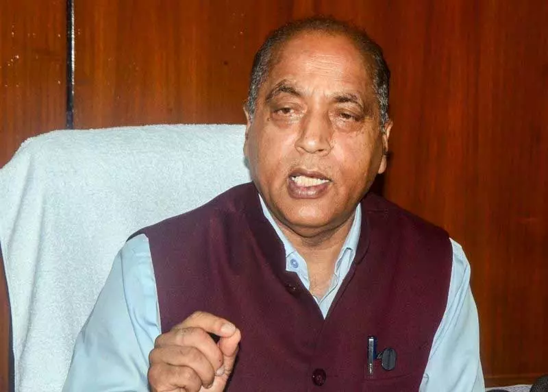 सेराज में 1,000 करोड़ रुपये का नुकसान, सभी आजीविका के साधन नष्ट: Jai Ram Thakur सेराज में 1,000 करोड़ रुपये का नुकसान, सभी आजीविका के साधन नष्ट: Jai Ram Thakur