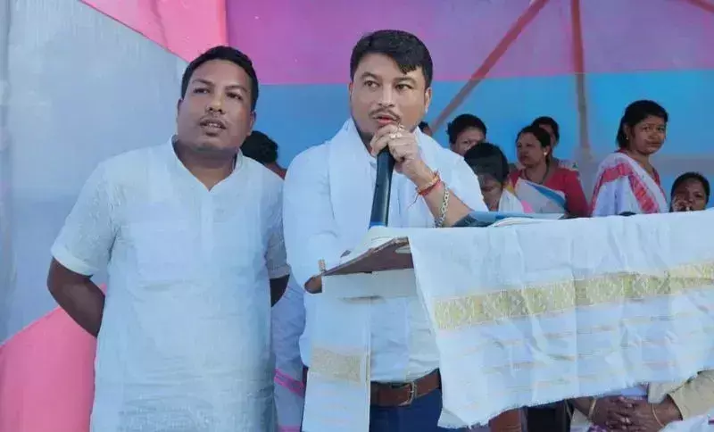 Assam: डिगबोई में कांग्रेस 2026 में अपना खोया हुआ गौरव वापस पा लेगी: बिराज राजखोवा Assam: डिगबोई में कांग्रेस 2026 में अपना खोया हुआ गौरव वापस पा लेगी: बिराज राजखोवा