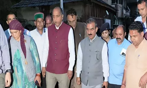 सराज के लिए केंद्र से राहत पैकेज की मांग करेंगे Sukhu, जय राम सराज के लिए केंद्र से राहत पैकेज की मांग करेंगे Sukhu, जय राम