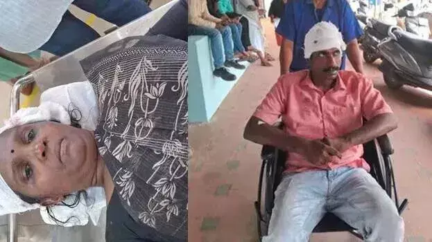 Kerala : कोल्लम स्टेशन पर लापरवाही से हादसा, यात्री घायल Kerala : कोल्लम स्टेशन पर लापरवाही से हादसा, यात्री घायल