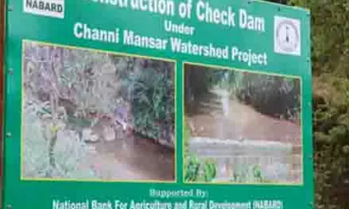 NABARD चेक डैम से चन्नी मानसर पंचायत बदल गई, उधमपुर में कृषि फिर से जीवंत