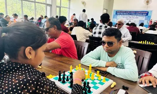 Chandigarh: दृष्टिबाधित लोगों के लिए शतरंज प्रतियोगिता शुरू
