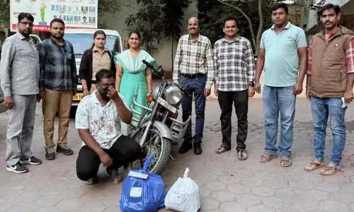 marijuana बेचने के आरोप में साहूकार गिरफ्तार