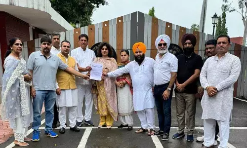 Chandigarh में आप ने 24X7 आपूर्ति परियोजना की सीबीआई जांच की मांग की Chandigarh में आप ने 24X7 आपूर्ति परियोजना की सीबीआई जांच की मांग की